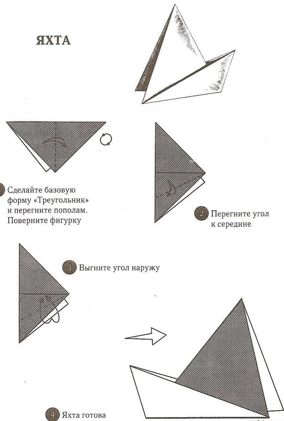 Как из газет сделать кораблик Как из газет сделать кораблик