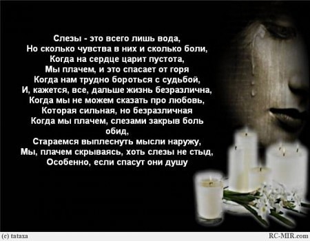 Стихи про жизнь Стихи о жизни со смыслом до слез