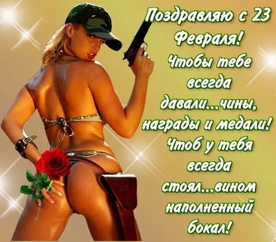 Прикольные поздравления с 23 февраля женщинам от женщин Прикольные поздравления с 23 февраля женщинам от женщин
