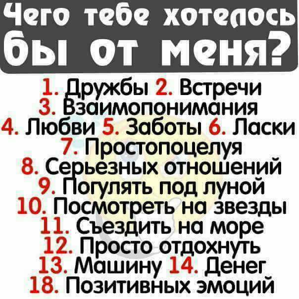 Вопросы на картинках для девушек