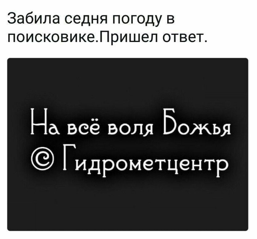 Картинки про сегодняшнюю погоду смешные, храни господь твою